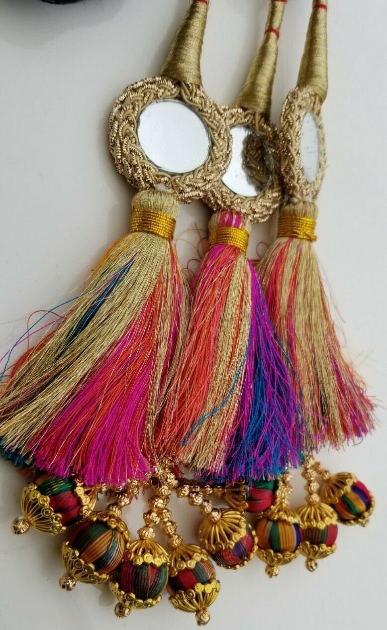 Patiala paranda latkan indian punjabi parandi mehndi jagoo bridal hair braid mb1