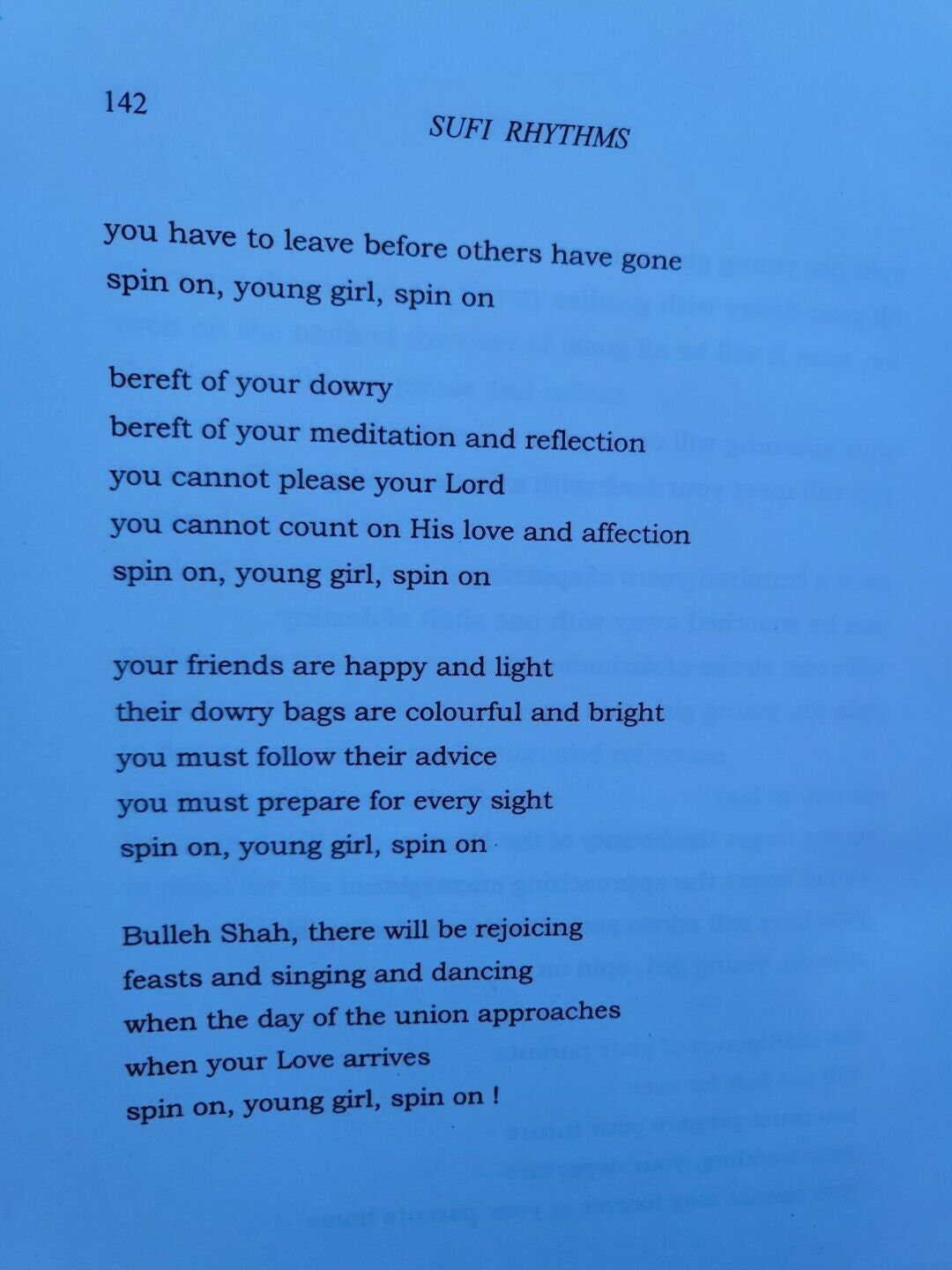 Sufi rhythms interpreted in free verse by harjeet singh gill english book b66a