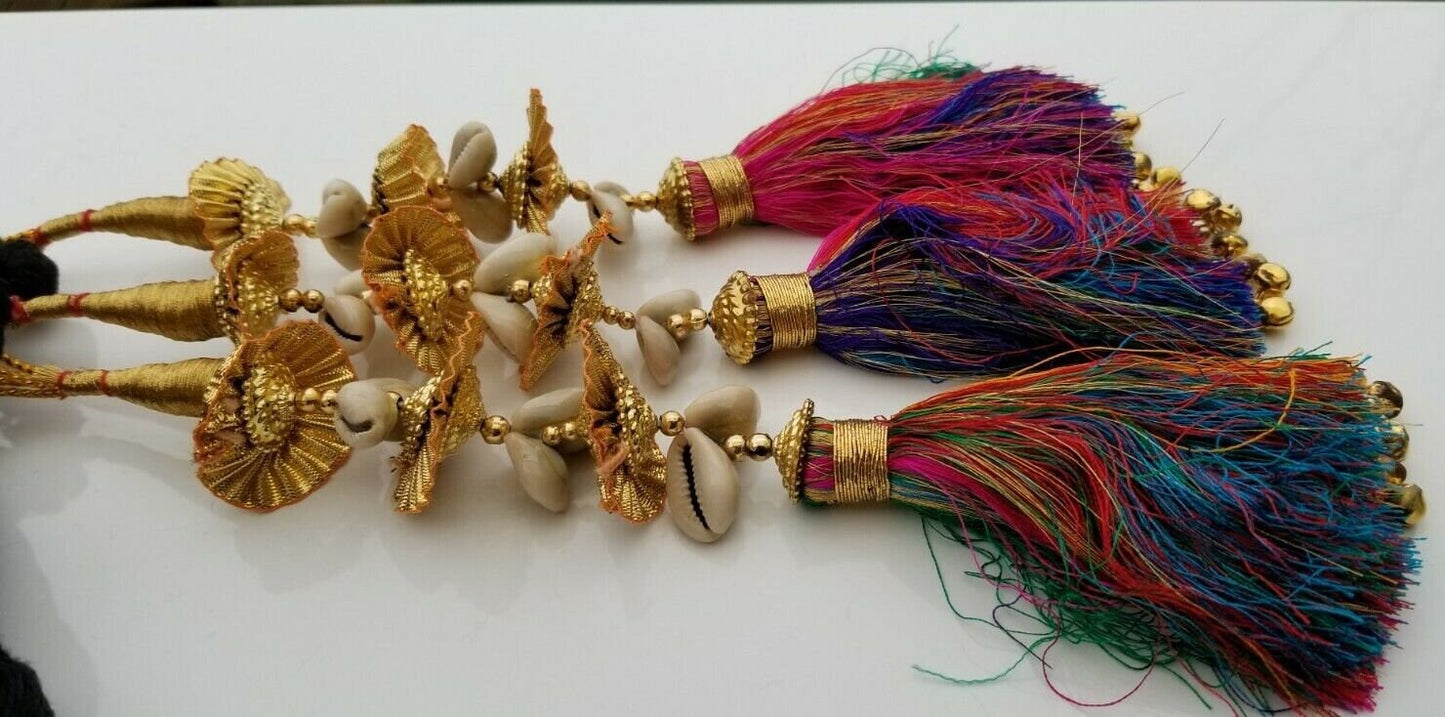 Patiala paranda latkan indian punjabi parandi mehndi jagoo bridal hair braid mb2