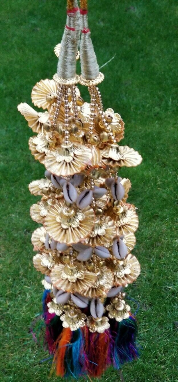 Patiala paranda latkan indian punjabi parandi mehndi jagoo bridal hair braid mb6