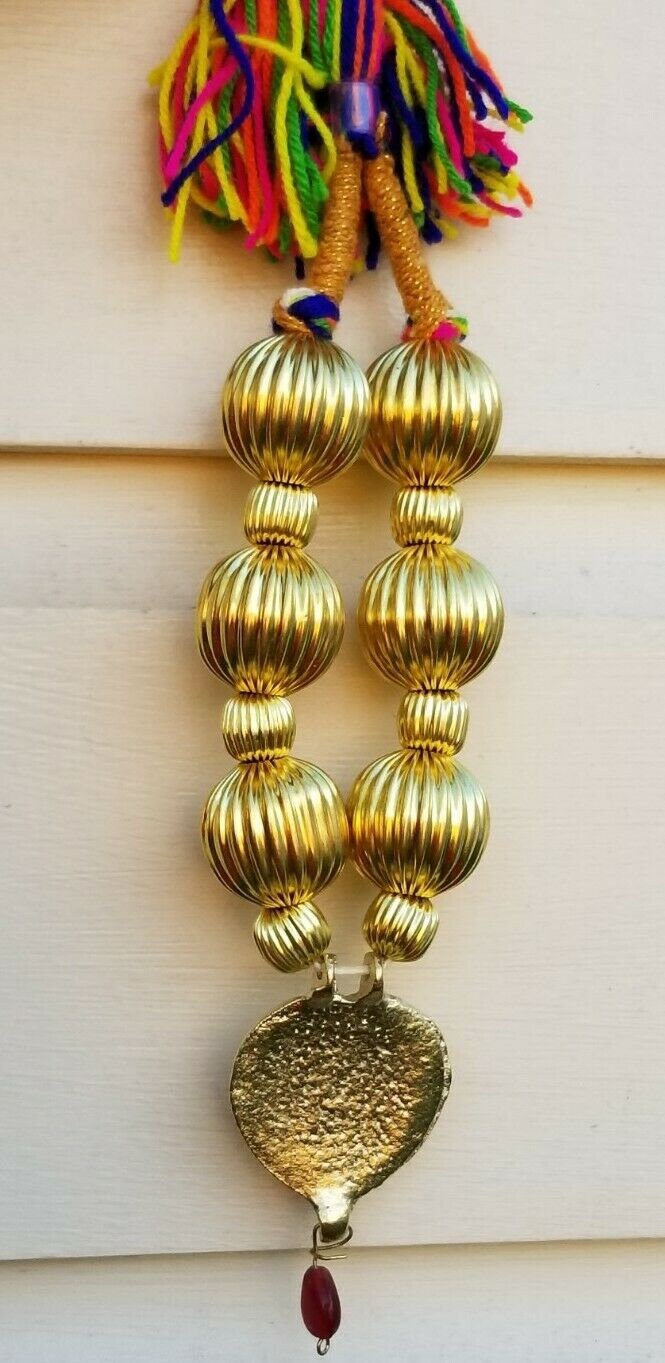 Punjabi kaintha folk cultural bhangra gidha pendant cultural patiala necklace nf