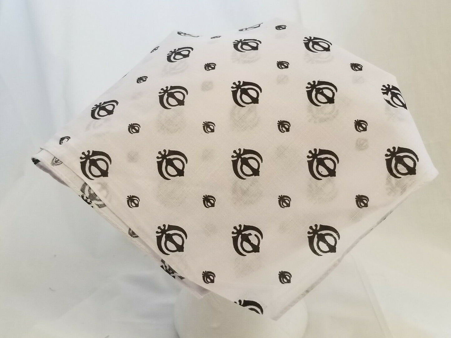 Sikh punjabi singh kaur white khalsa khandas bandana head wrap gear rumal za6