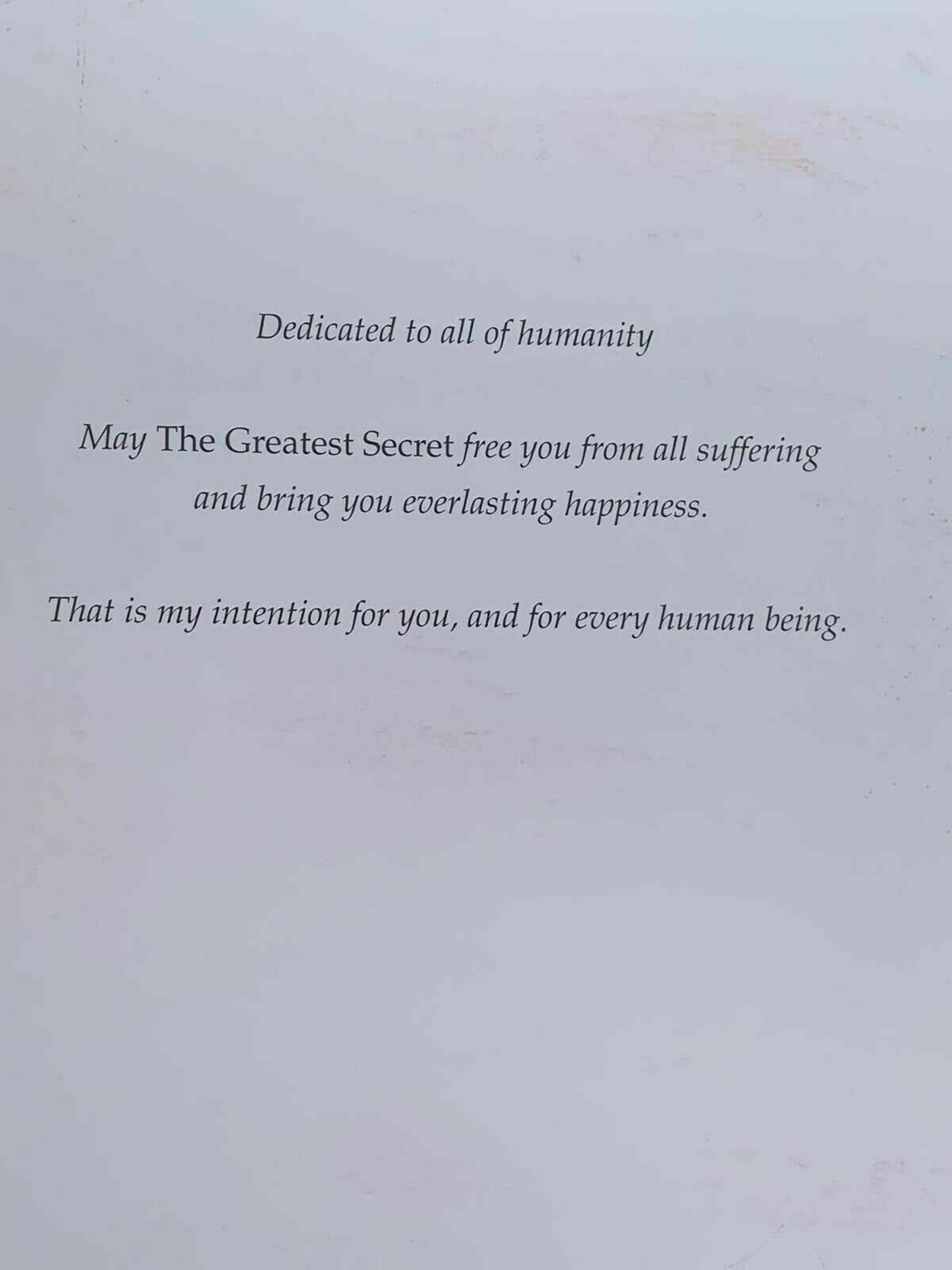 The greatest secret book by rhonda byrne english motivation inspiration book new