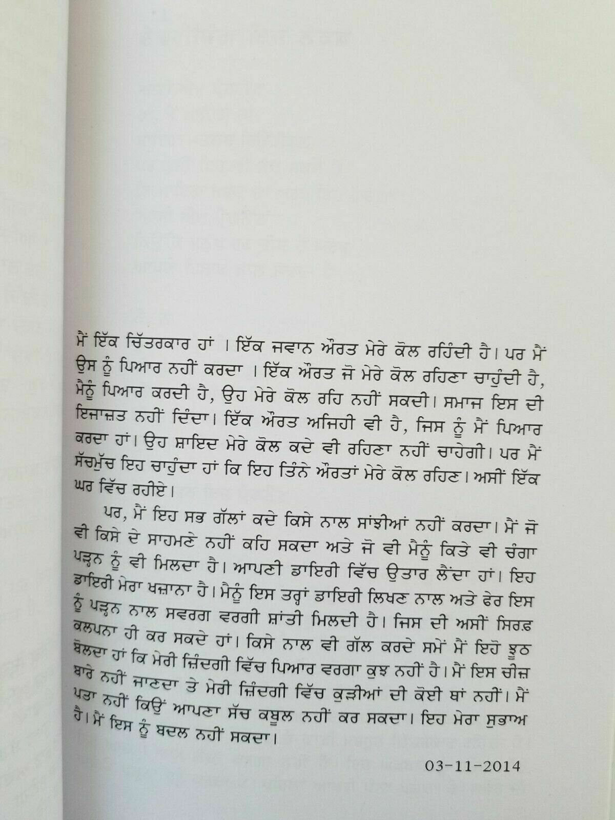 Flies Makhia Punjabi fiction novel Sukhvir Singh Soohe Akhar paperback book b38