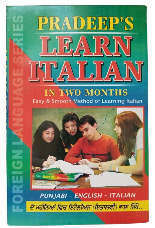 Learn Italian Punjabi English Book 60 Days Easy Speak Course Guide Pradeep B45