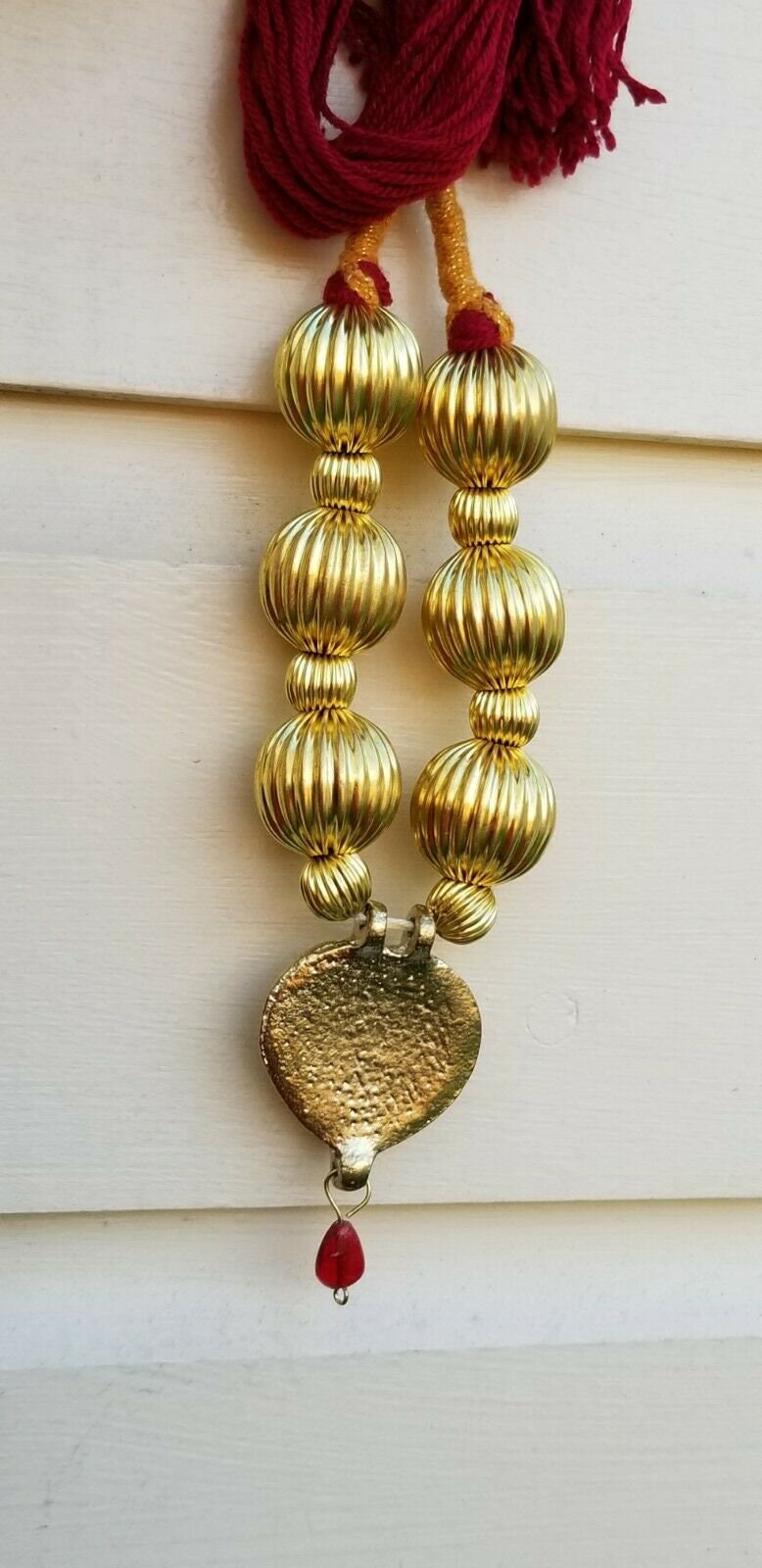 Punjabi kaintha folk cultural bhangra gidha pendant cultural patiala necklace ne