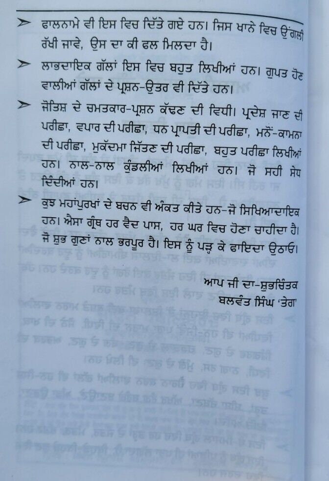 Granth Yantar Mantar Tantar Vashikaran Punjabi Book Sant Mahesh Kumar Panjabi MB