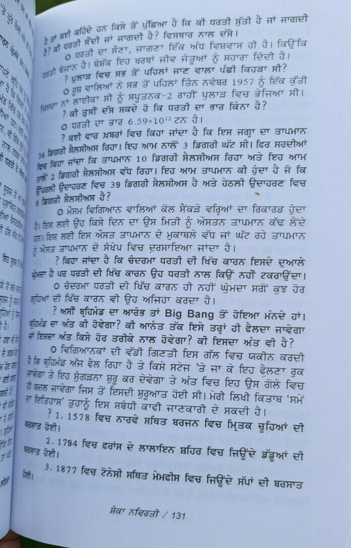 Shanka navirti by megh raj mittar tarksheel punjabi literature panjabi book mbl