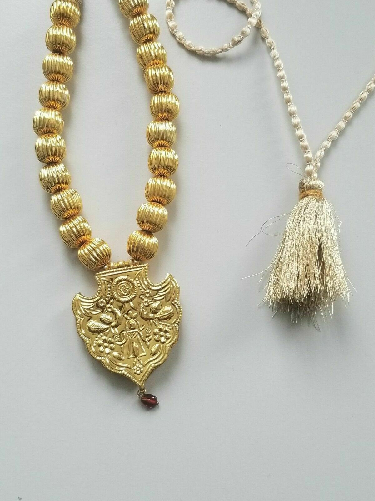Punjabi folk cultural bhangra gidha patiala taweet pendant cultural necklace a2g