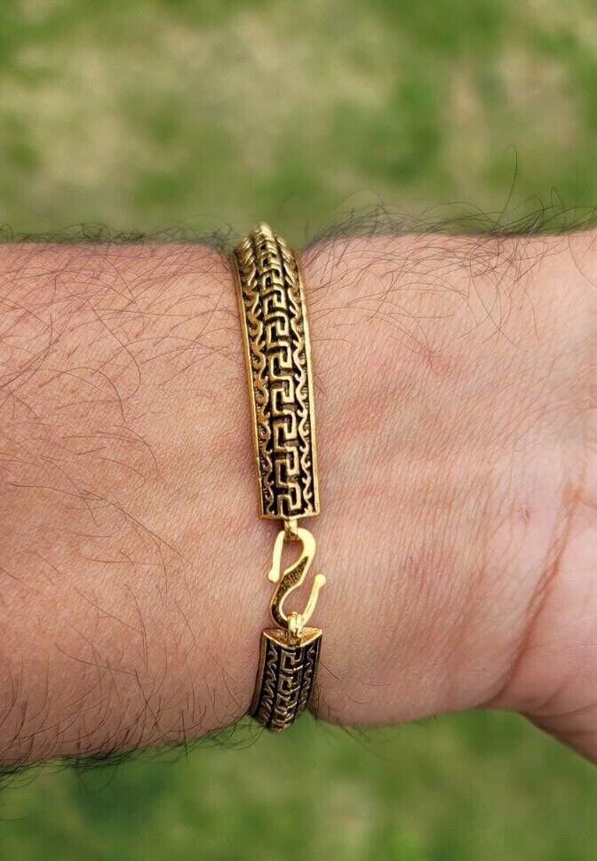 Mahakal shiv bracelet kara hindu good luck kada evil eye protection bangle cc18