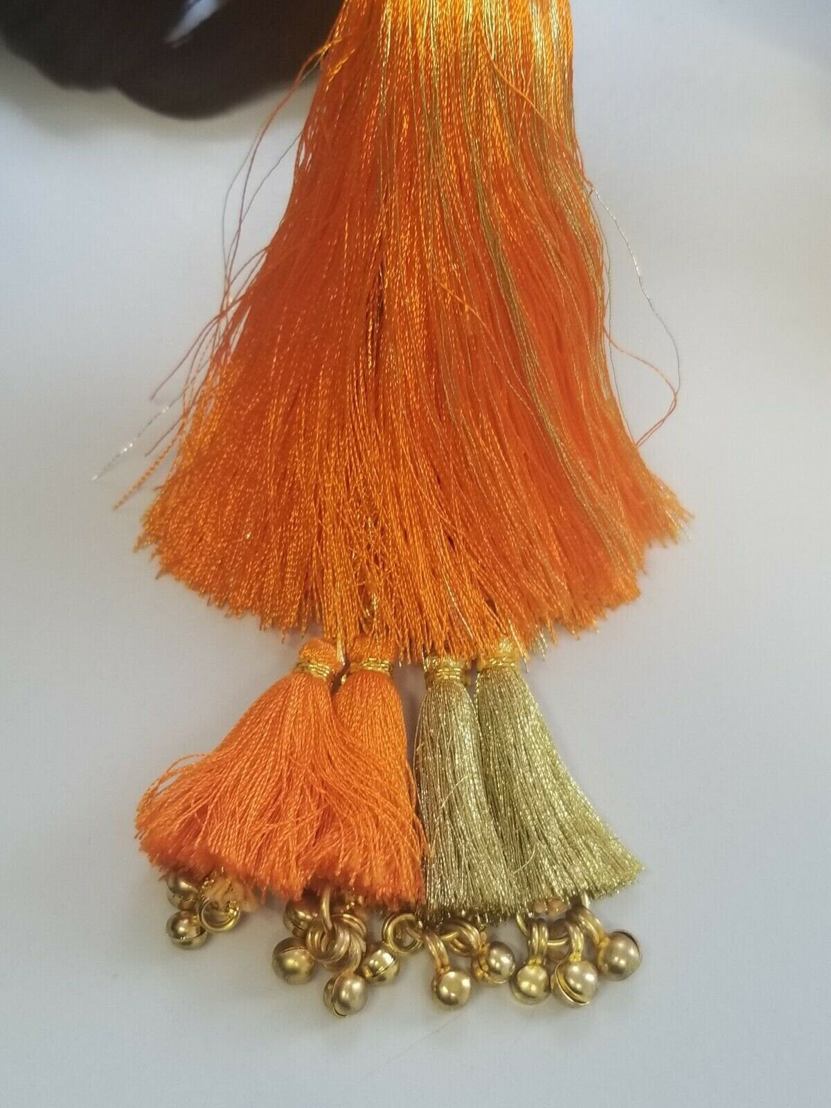 Indian punjabi pranda mehndi jagoo charms bridal patiala paranda hair braid a16