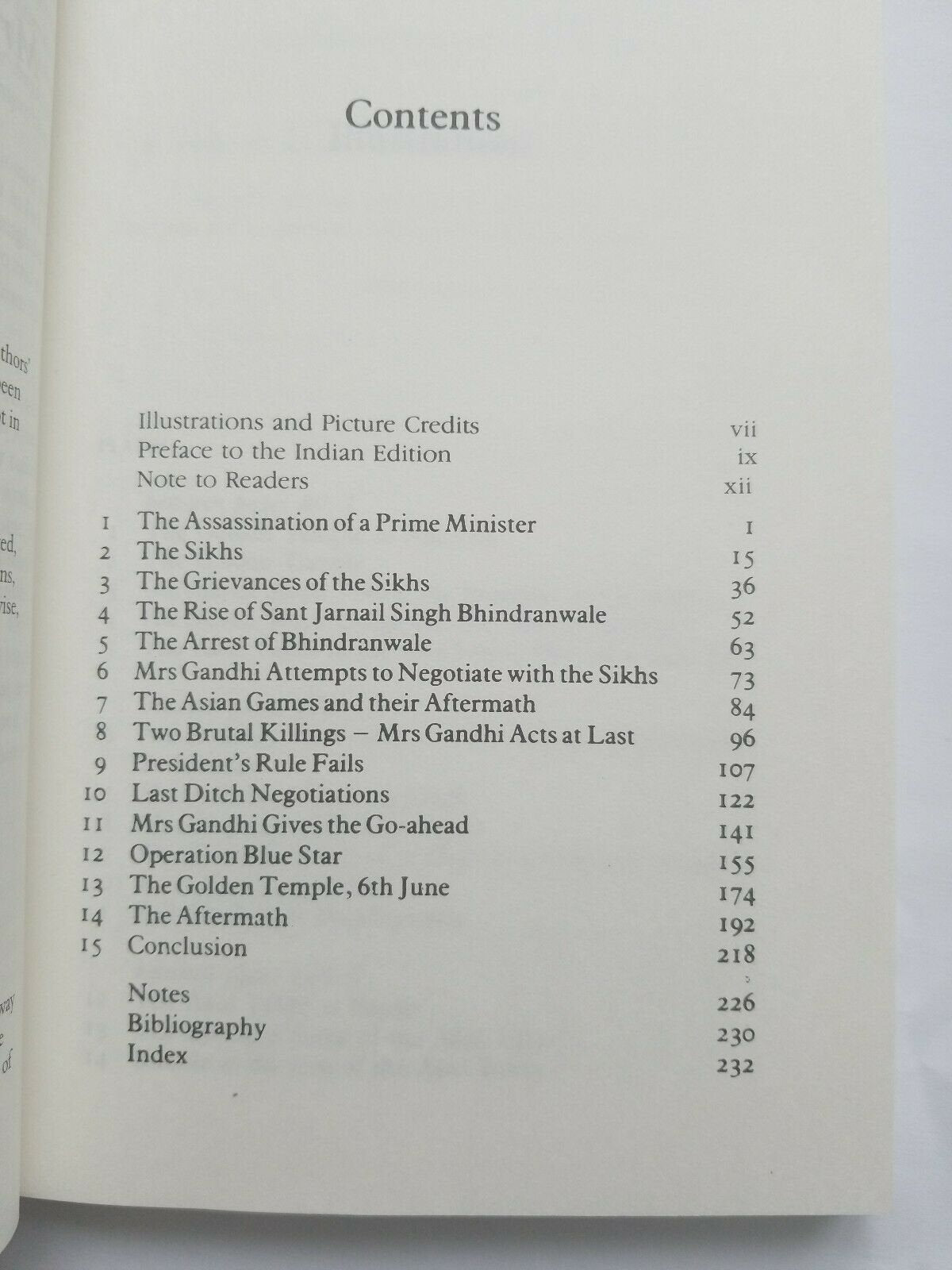 Sikh singh kaur amritsar mrs gandhi's last battle book by mark tuly in english