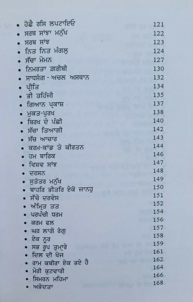 Shabadanjali selection of gurbani sikh book piara singh padam punjabi kaur ma