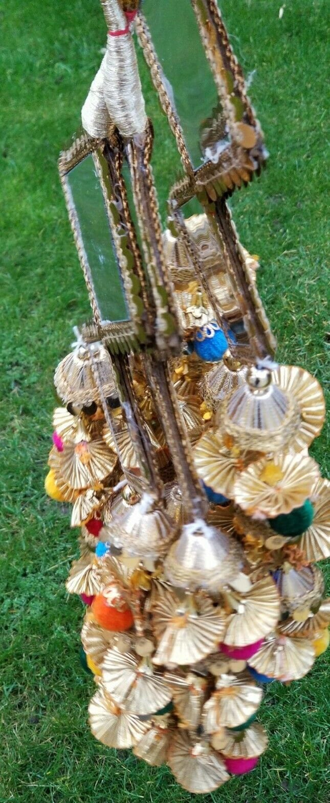 Patiala paranda latkan indian punjabi parandi mehndi jagoo bridal hair braid mg9