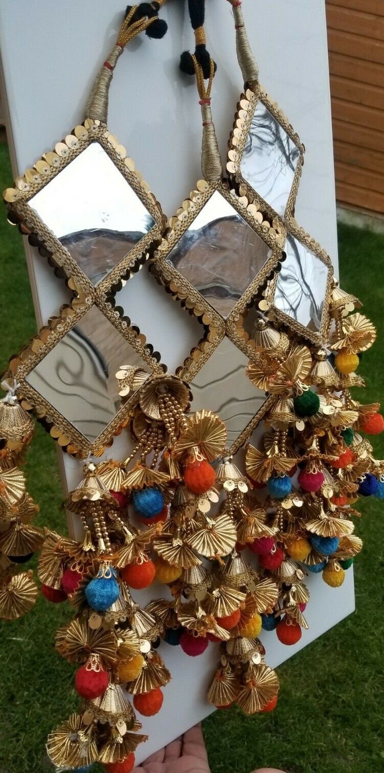Patiala paranda latkan indian punjabi parandi mehndi jagoo bridal hair braid mg9