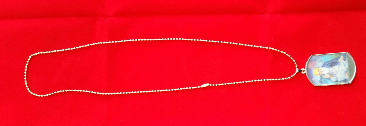 Sikh guru nanak ten gurus harmandir sahib hollographic 3d singh kaur pendant
