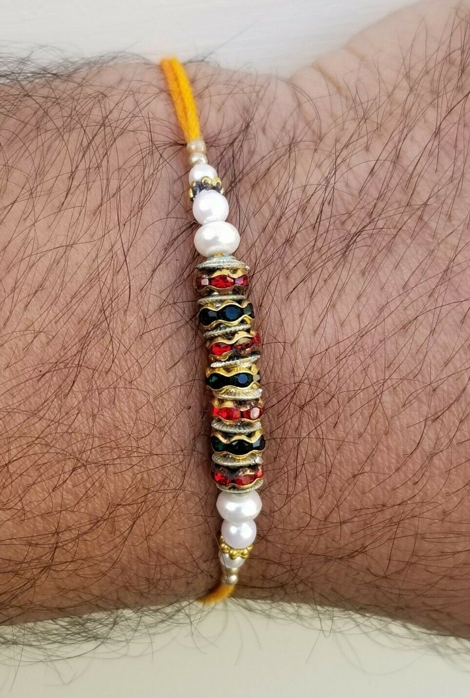 Hindu red thread evil eye protection stunning bracelet luck talisman amulet ll19