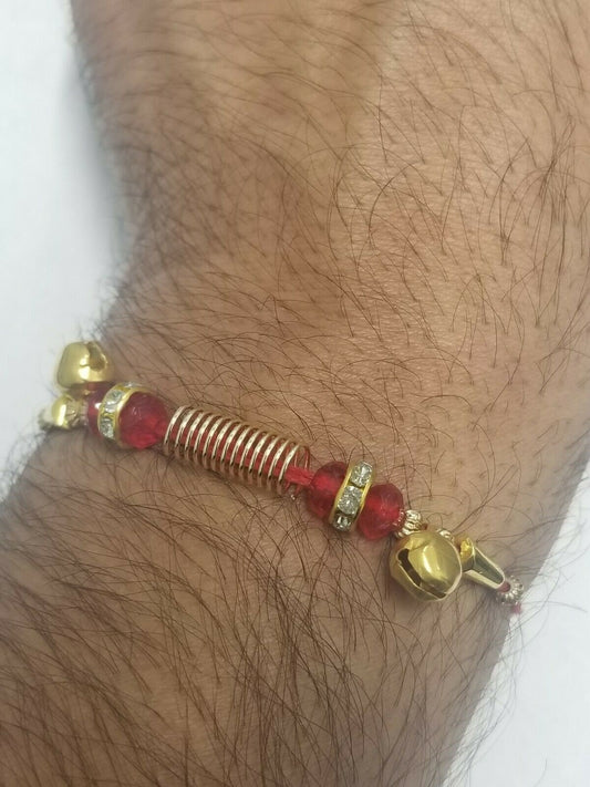Lucky hindu red thread stunning evil eye protection bracelet talisman amulet ff5