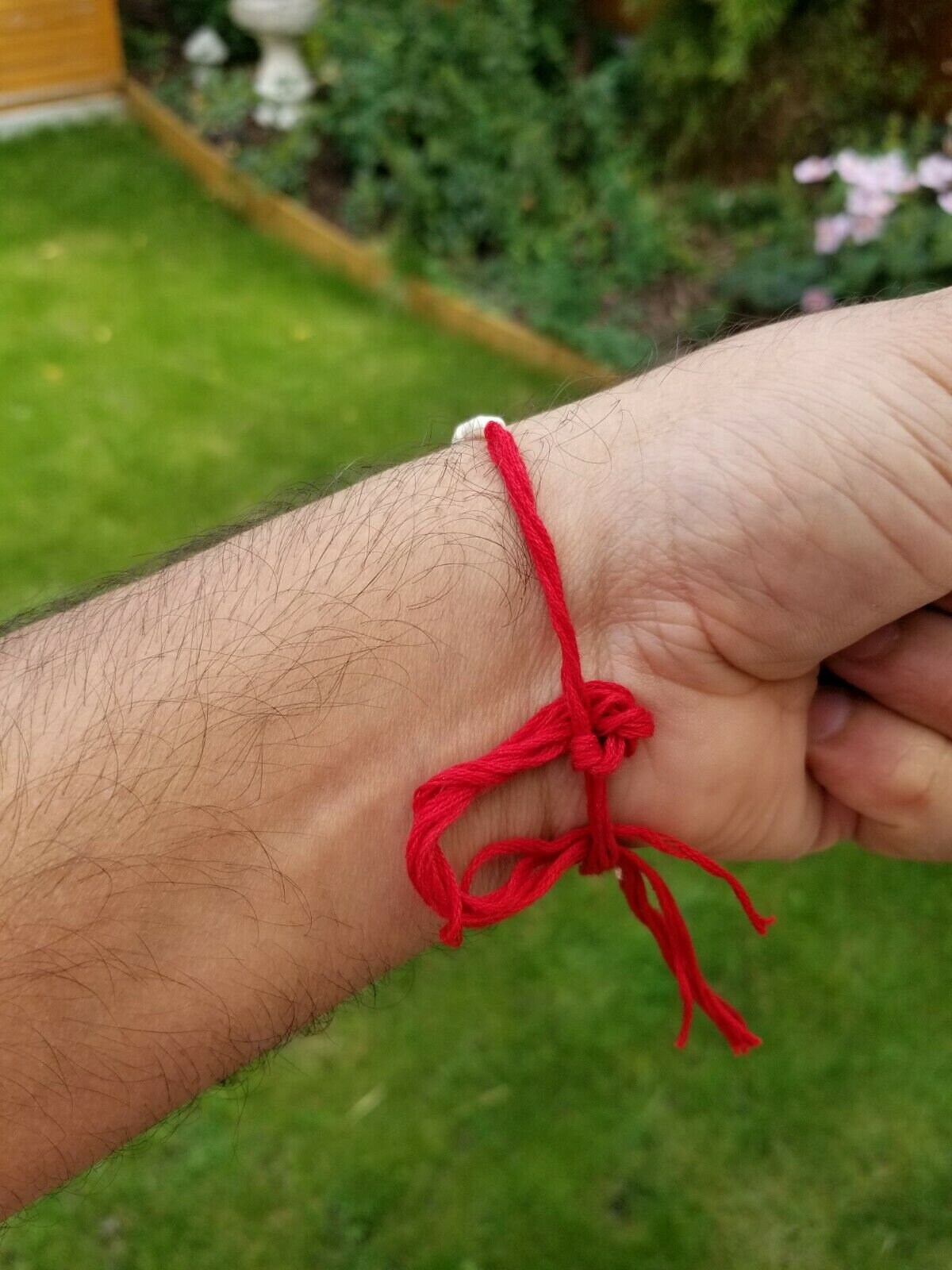 Hindu red thread evil eye protection stunning bracelet luck talisman amulet ll2