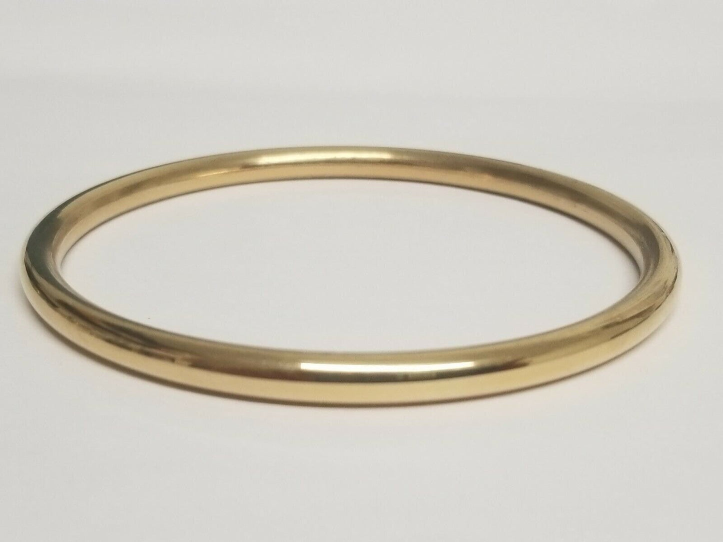 Brass Gold Colour Sikh Kara Smooth Round Khalsa Bangle Singh Kaur khalsa Kada K7A