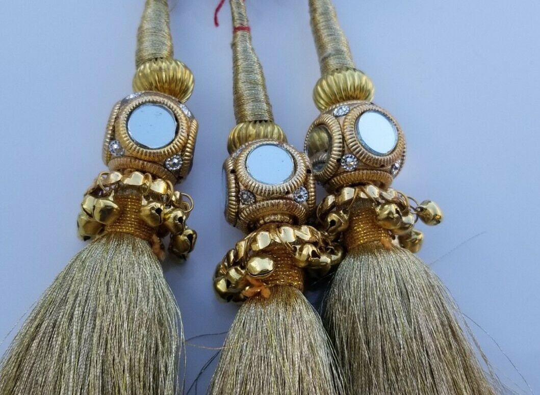 Patiala paranda latkan indian punjabi parandi mehndi jaago bridal hair braid mb6