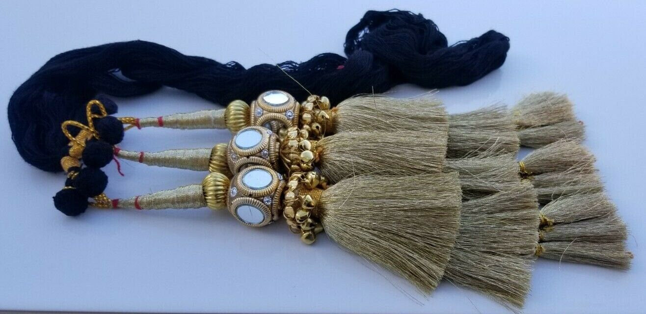 Patiala paranda latkan indian punjabi parandi mehndi jaago bridal hair braid mb6