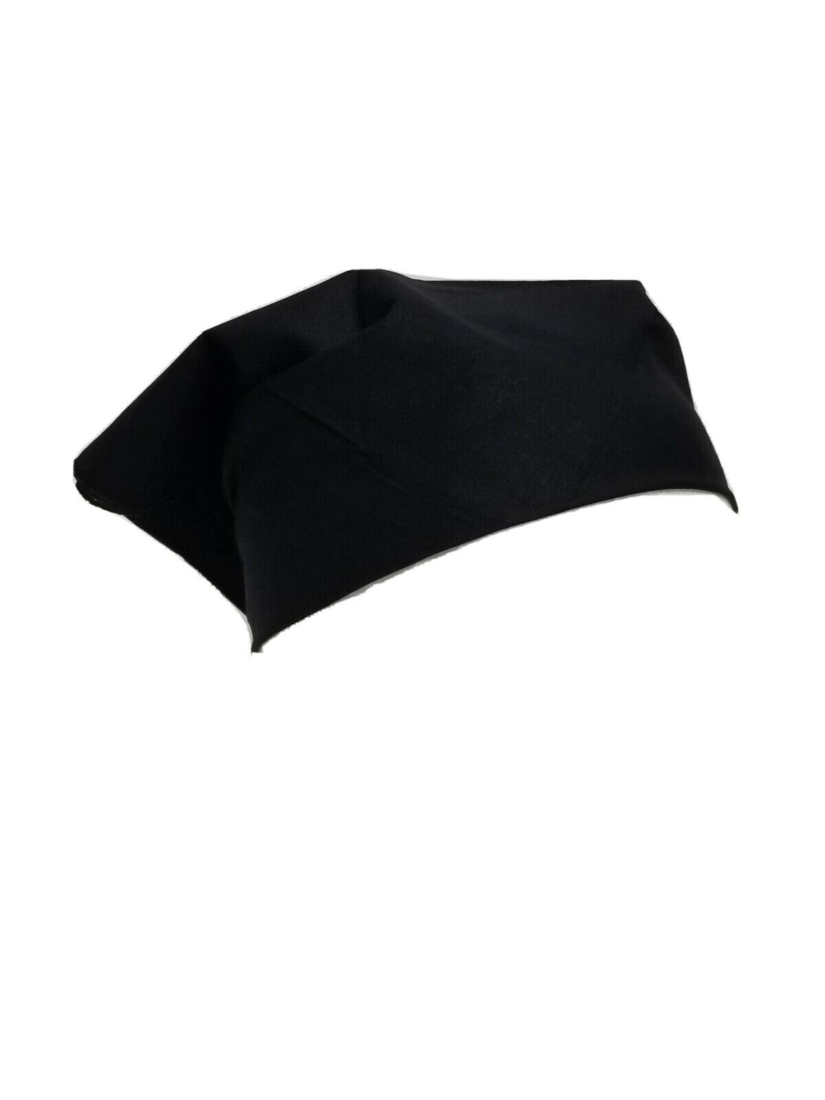 Black Sikh Rumal Head Wrap Bandana Punjabi Cotton Head Cover Roomal New Unisex UK