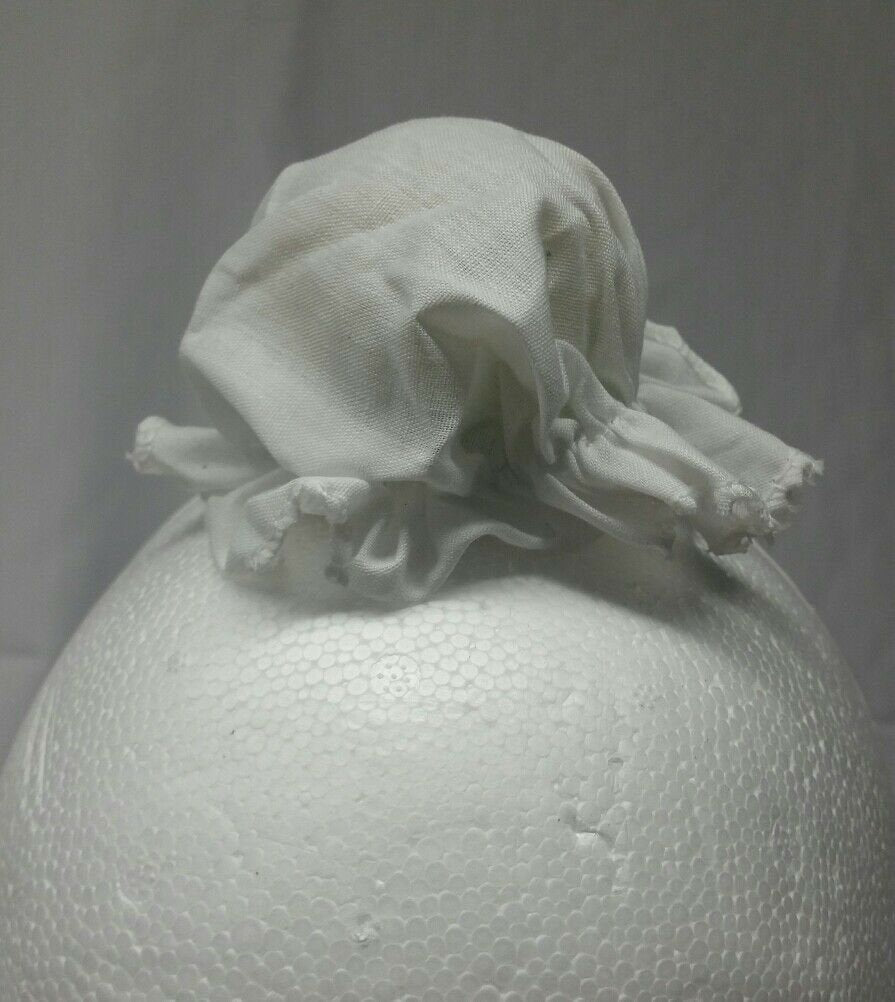 Sikh Joora Rumal Punjabi Kids Juda Roomal Baby Elastic White Head Cover Top Knot