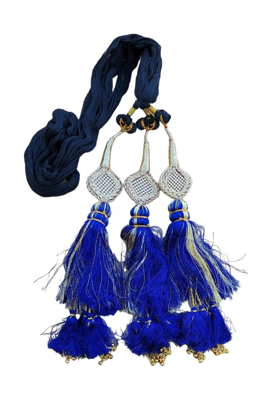 Punjabi parandi mehndi jaago Indian bridal Patiala paranda hair Lahore braid TT9R Handmade Bollywood design Viyah Latkan