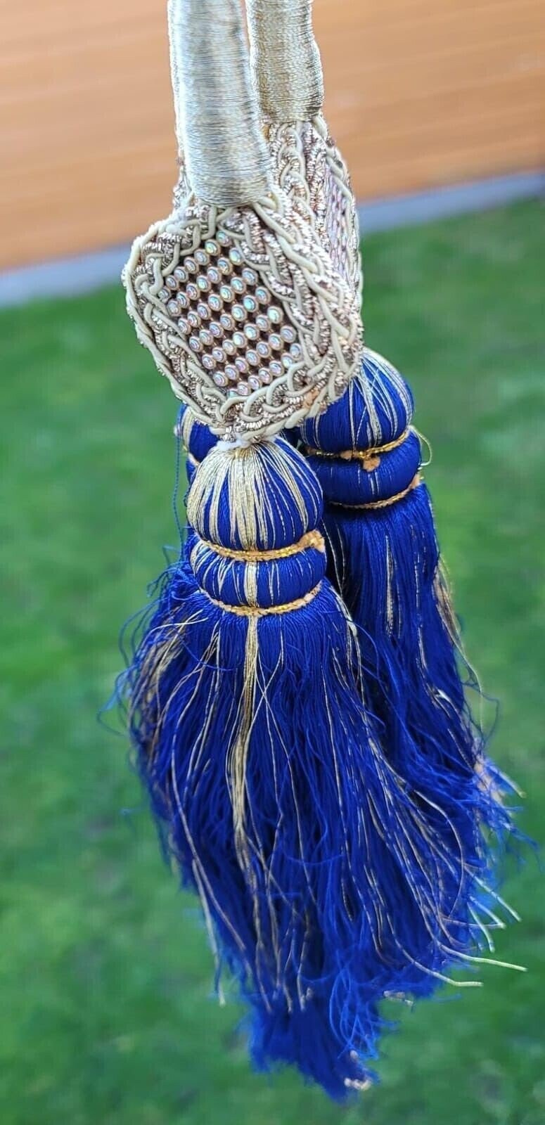 Punjabi parandi mehndi jaago Indian bridal Patiala paranda hair Lahore braid TT9R Handmade Bollywood design Viyah Latkan