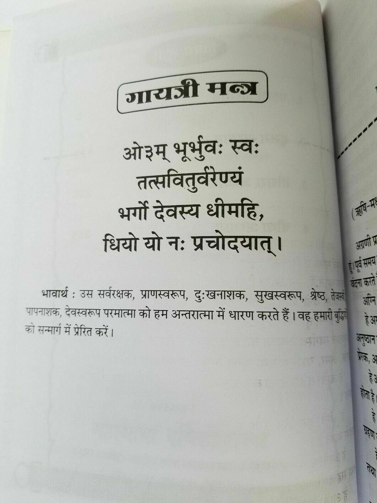 Rigved Ancient Hindu Scripture Vedas Hindi Hardback Granth Rig Ved Simple Book MD