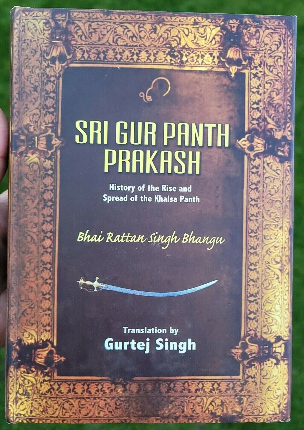 Sri Gur Panth Prakash Vol 2 Rise of Khalsa Rattan Singh Bhangu English Sikh Book History MC