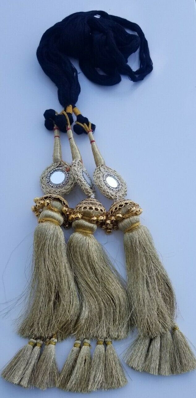 Patiala paranda latkan indian punjabi parandi mehndi jaago bridal hair braid mb5