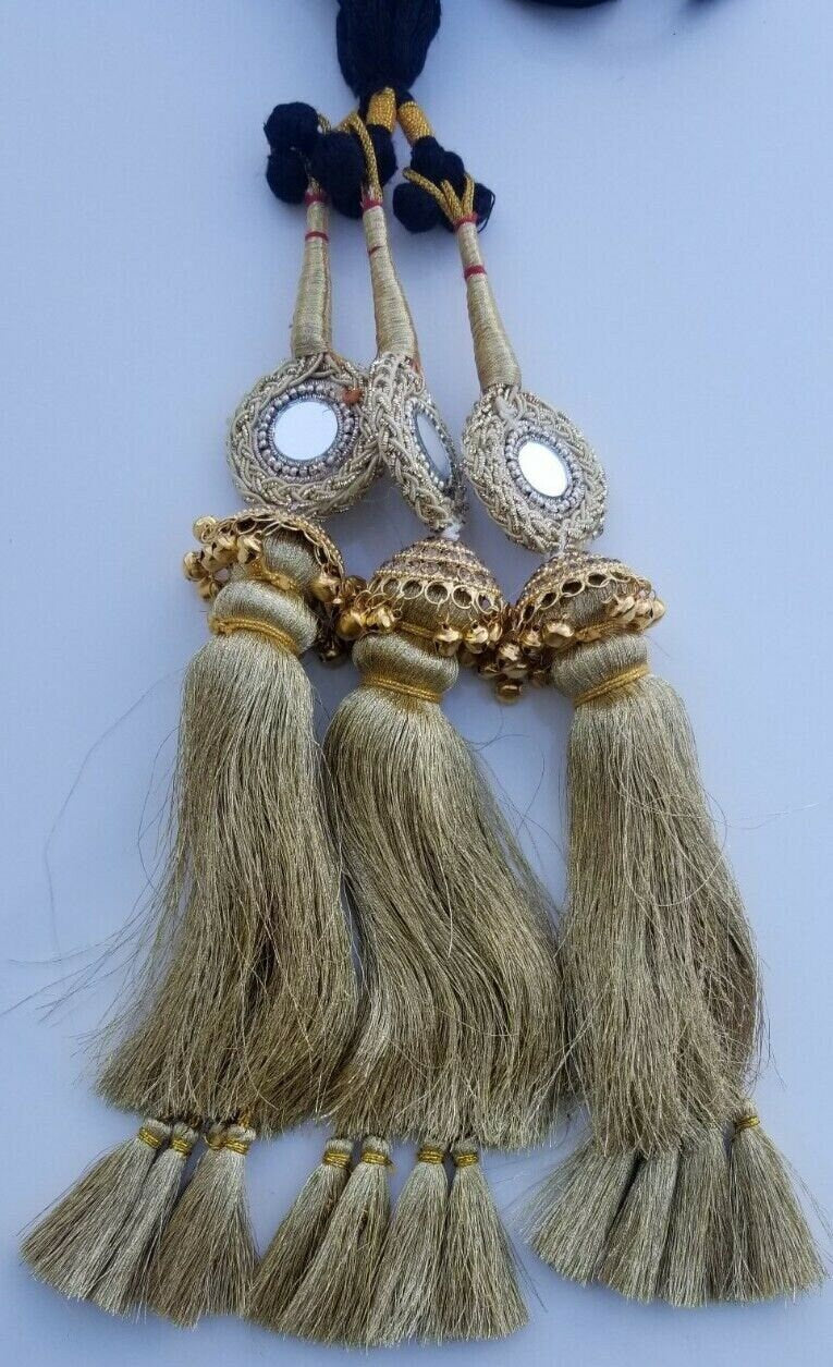 Patiala paranda latkan indian punjabi parandi mehndi jaago bridal hair braid mb5