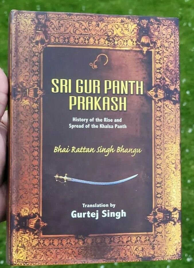 Sri Gur Panth Prakash Vol 1 Rise of Khalsa Rattan Singh Bhangu English Sikh Book MCV1 History