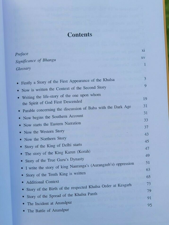 Sri Gur Panth Prakash Vol 1 Rise of Khalsa Rattan Singh Bhangu English Sikh Book MCV1 History