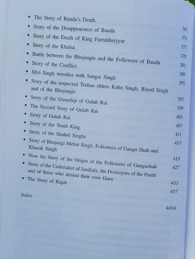 Sri Gur Panth Prakash Vol 1 Rise of Khalsa Rattan Singh Bhangu English Sikh Book MCV1 History
