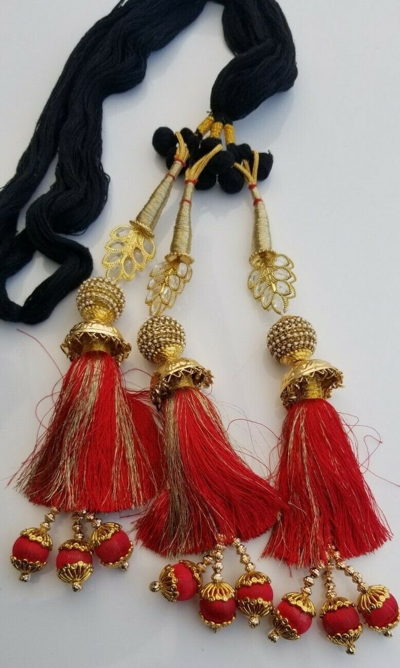 Patiala paranda latkan indian punjabi parandi mehndi jagoo bridal hair braid mg4