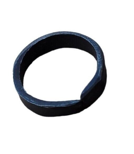 Pure Iron Shani Ring Horse Shoe Adjustable Chala saturn protection Astrology EE3
