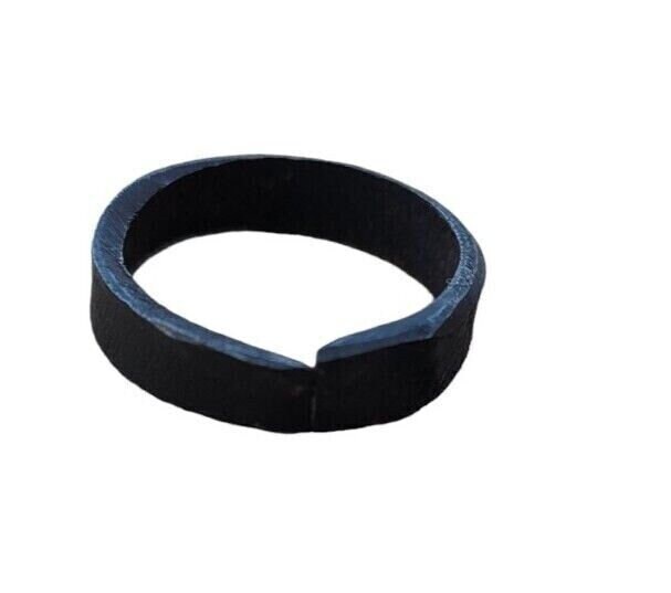Pure Iron Shani Ring Horse Shoe Adjustable Chala saturn protection Astrology EE3