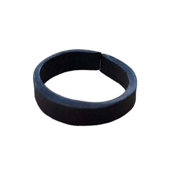 Pure Iron Shani Ring Horse Shoe Adjustable Chala saturn protection Astrology EE3