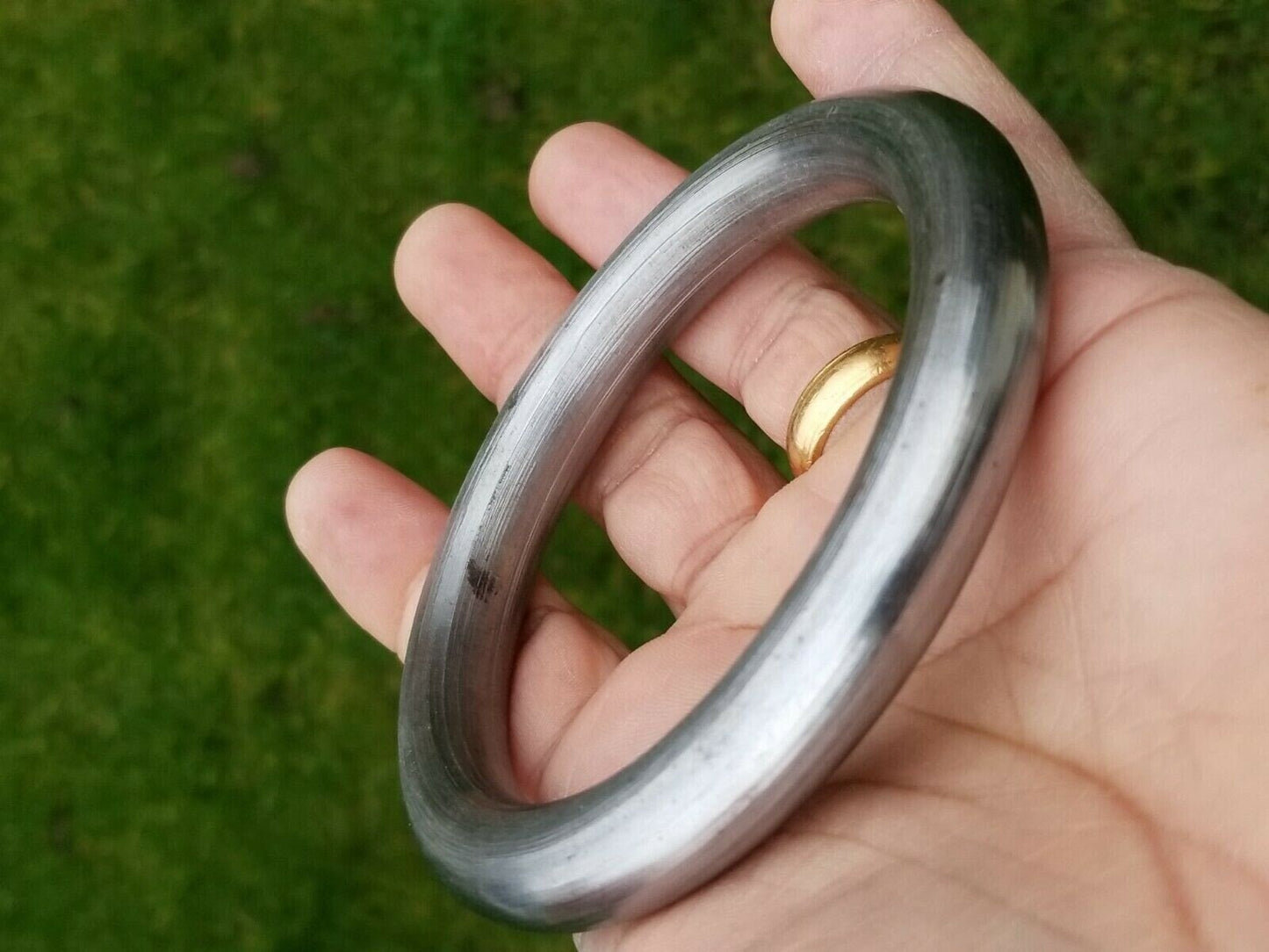 Sarbloh Kara Pure Iron Sikh Singh kaur Round kada khalsa 5ks kakar bangle H15A