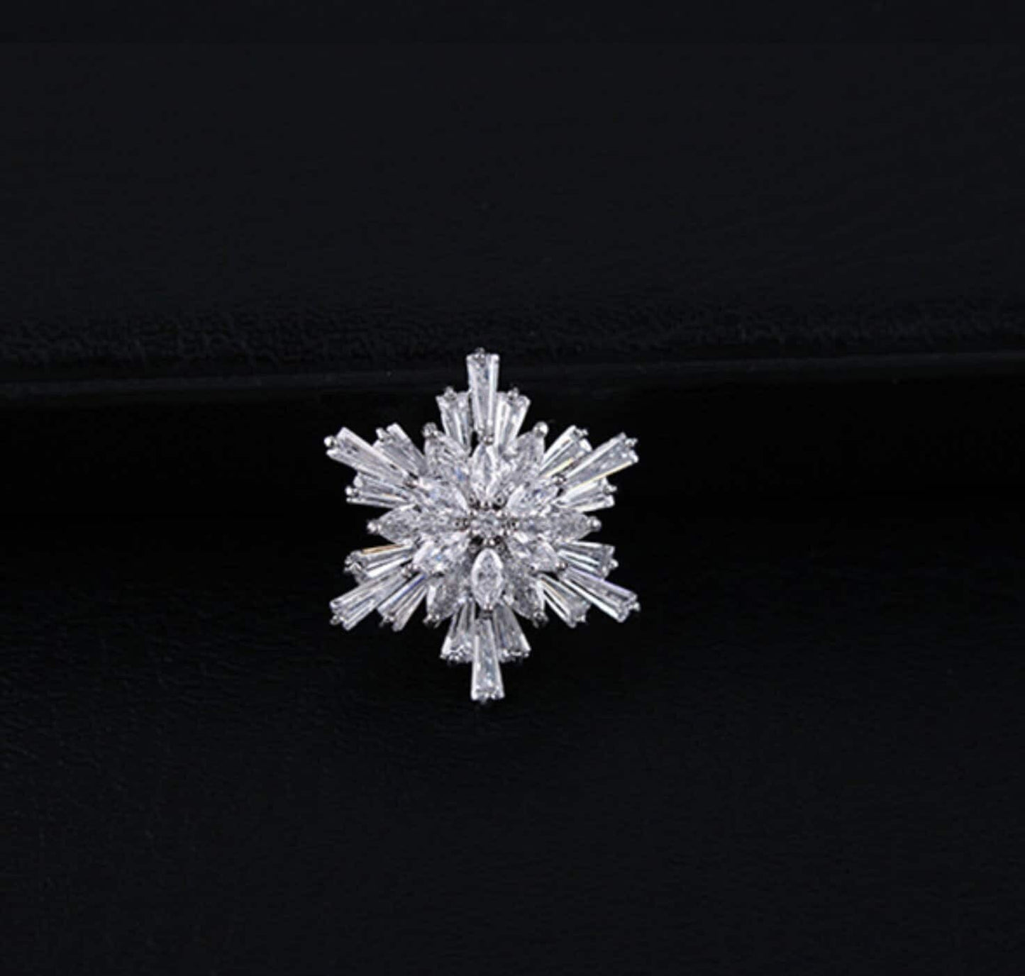 Star broach celebrity designer brooch vintage look gold plated love new pin gg55