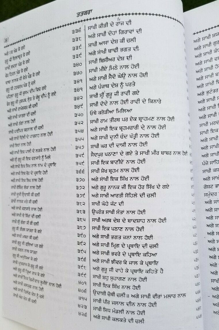 Sikh Janam Sakhi Bhai Bala Wali Guru Nanak Dev Ji Punjabi Gurmukhi Book HH New