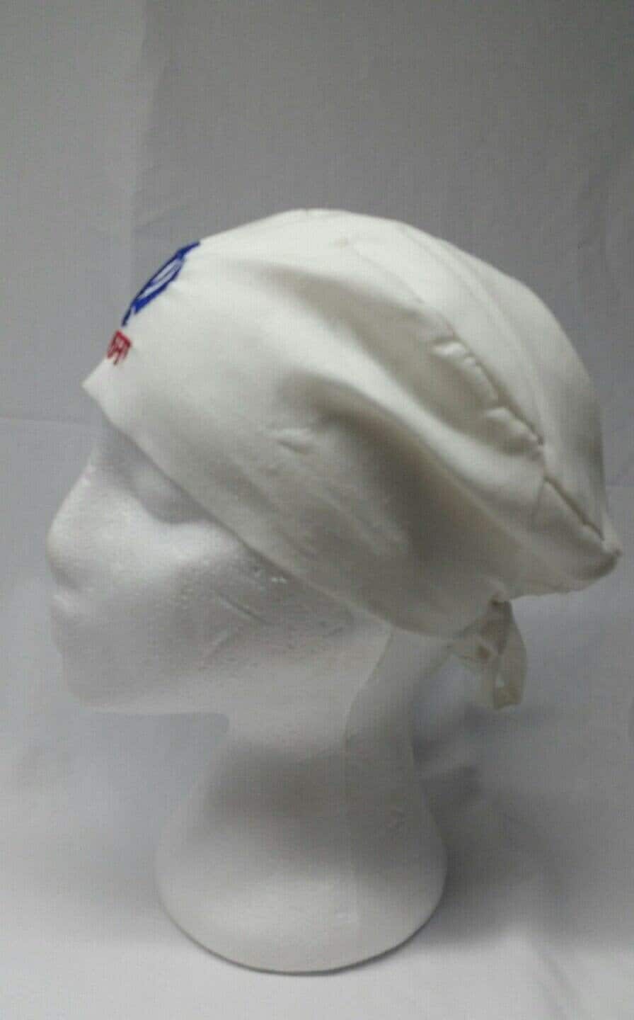 Sikh Punjabi Turban Patka Pathka Singh Khanda Bandana Head Wrap White Cotton WW9