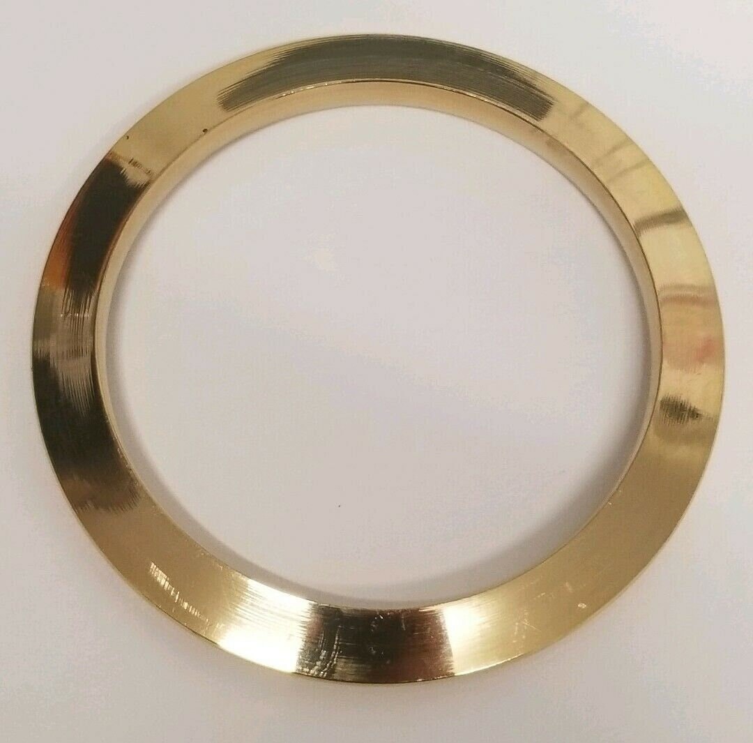 Brass Kara Pittal Chakri Kada Smooth Sikh Singh Kaur khalsa bangle Gold look k6
