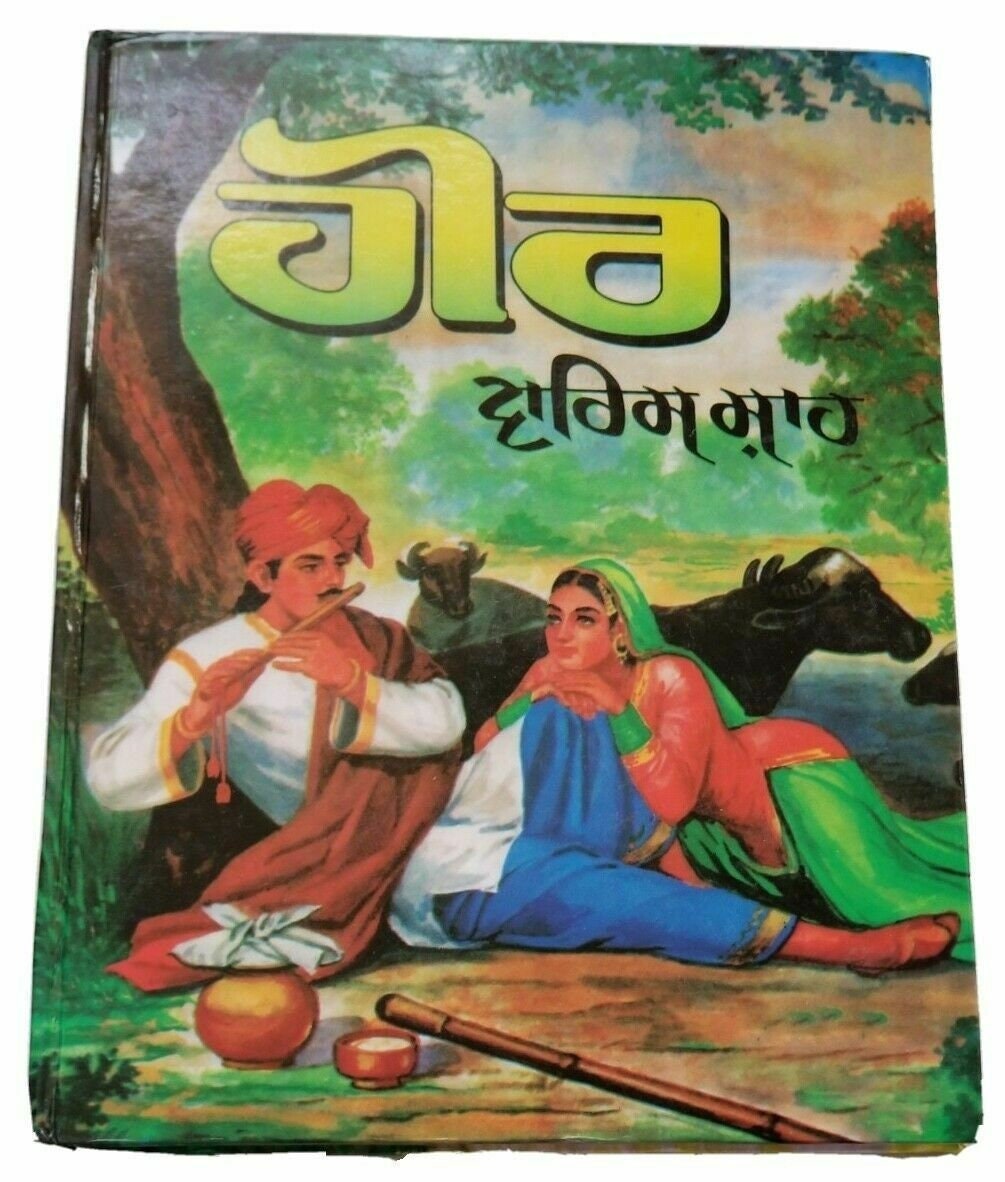 Heer Waris Shah Complete Punjabi Kissa Story Gurmukhi Literature Reading Book B21MD Panjabi