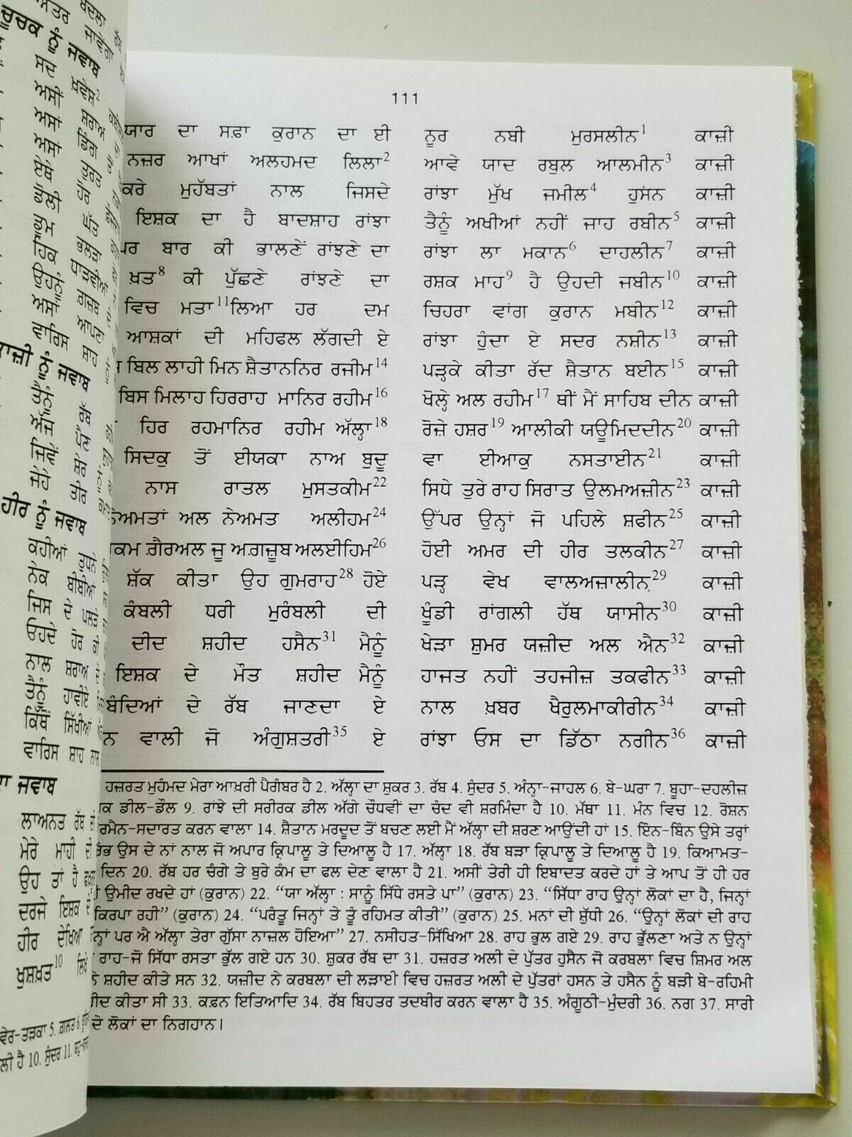 Heer Waris Shah Complete Punjabi Kissa Story Gurmukhi Literature Reading Book B21MD Panjabi