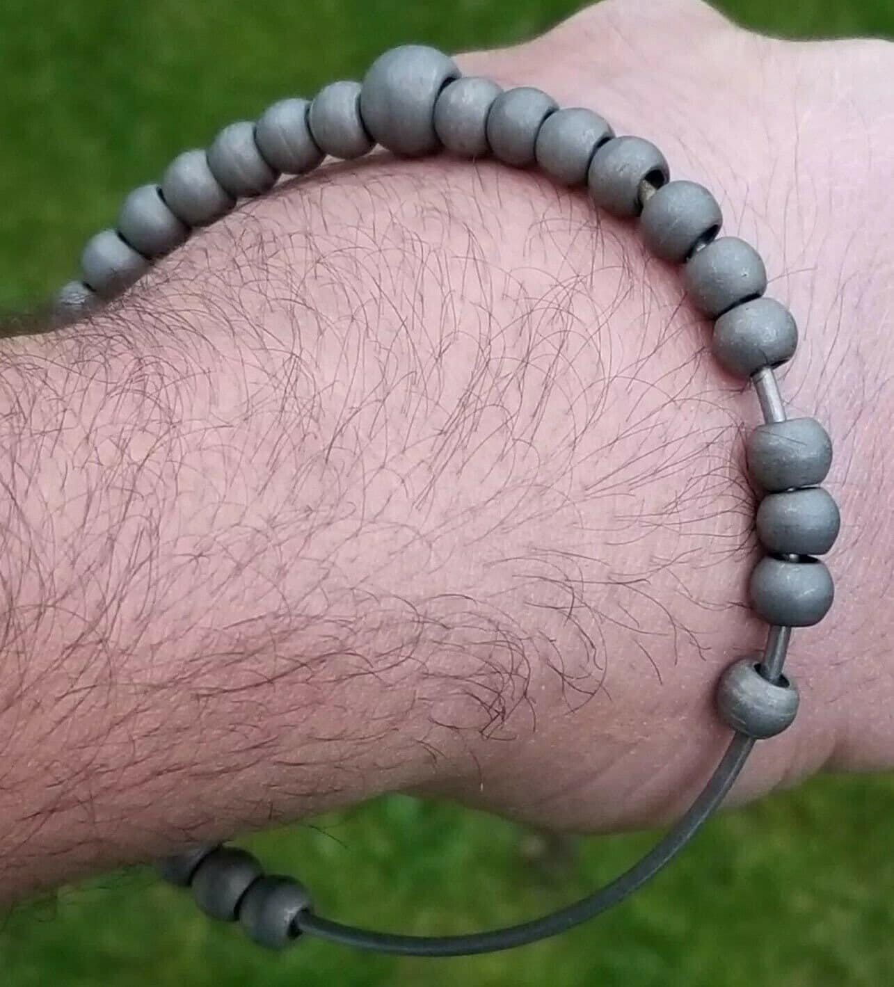 Sarbloh kara meditation praying beads sikh singh kaur khalsa simran bangle dd9