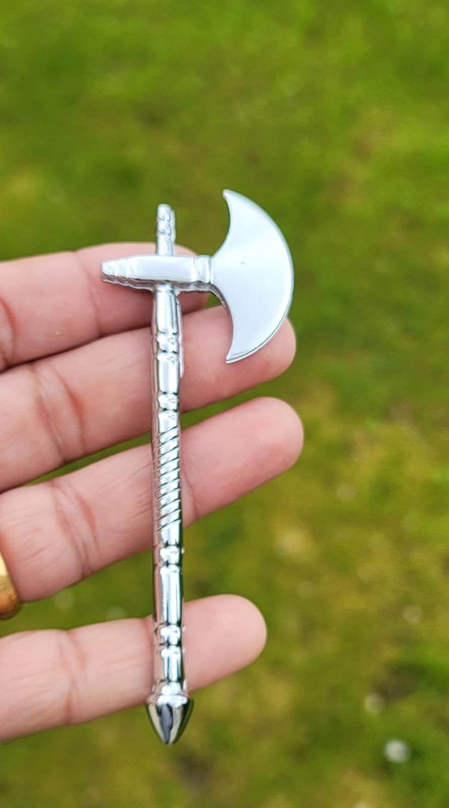 Stainless steel punjabi sikh singh dumala shastar solid gandassi armour nn17